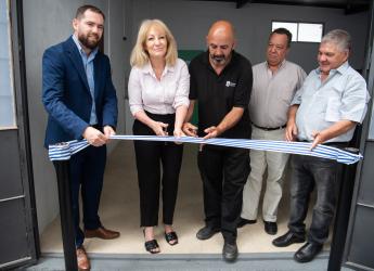 Inauguración de Centro de Atención a la Emergencia en el barrio Peñarol, 23 de diciembre de 2022