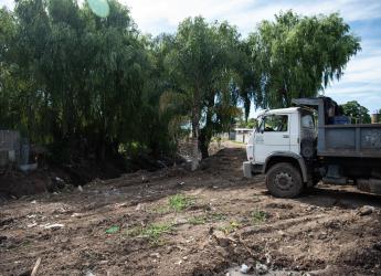 Recorrida por área liberada en el barrio Chacarita de los Padres, 11 de enero de 2023
