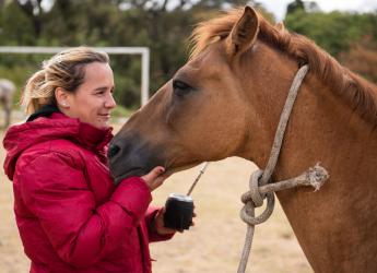 Jornada de adopción de caballos en el marco de la reconversión laboral de clasificadores, 17 de febrero de 2023