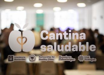 Inauguración de cantina saludable en el edificio sede de la Intendencia de Montevideo