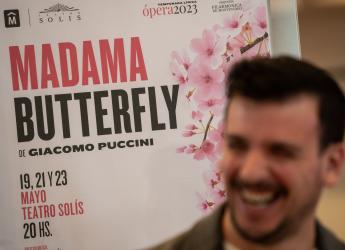 Presentación de Madama Butterfly en el teatro Solìs