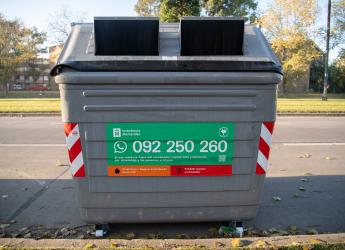 Colocación de contenedores en el Municipio D