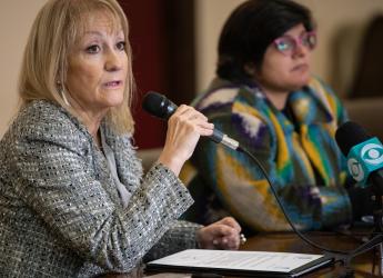 Rueda de prensa por crisis hídrica