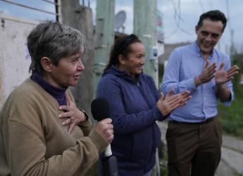Montevideo se ilumina en el complejo de viviendas Luis Batlle y Berres