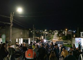 Montevideo se ilumina en el barrio Ansina 2