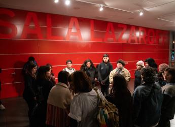 Encuentro de Murga Joven en la sala Lazaroff