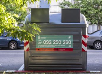 Nuevos contenedores colocados en la zona de Punta Carretas