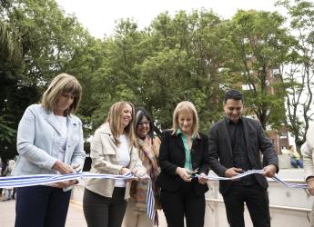 Inauguración del parque Villa Dolores