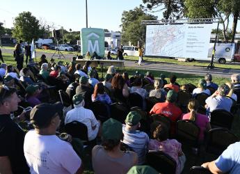 Presentación de proyecto de saneamiento y drenaje pluvial en el barrio Bola de Nieve