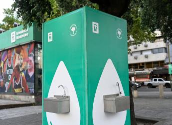 Bebedero en la explanda de la intendencia