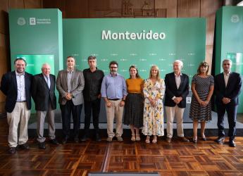Intendenta de Montevideo Carolina Cosse, participa del lanzamiento del proyecto polo audiovisual Zonamerica