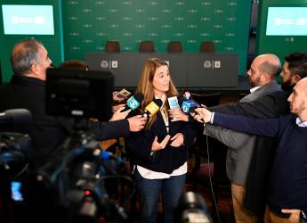 Rueda de prensa de Marta Garagorry, Directora de la División Limpieza y Gestión de Residuos