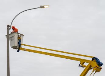 Nueva iluminación con tecnología led en la Rambla