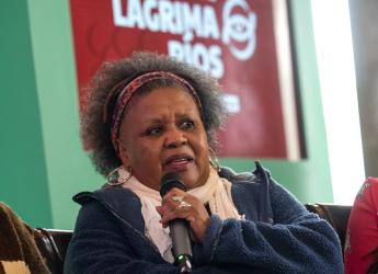 Chabela Ramírez, en el lanzamiento del festival Lágrima Ríos