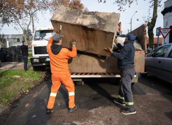 Jornada de retiro de residuos voluminosos en Santiago Vázquez