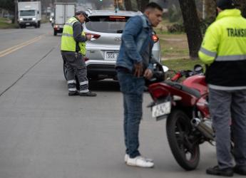 Operativo de tránsito
