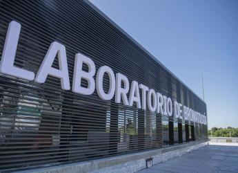 Avance de obra del laboratorio de bromatología