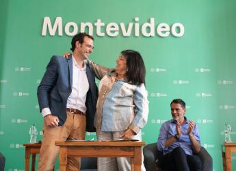 Conferencia de prensa por Ventana Sur en Montevideo