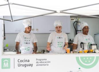 Curso de Cocina Uruguay en coordinación con la Secretaría de las personas mayores, en el CEDEL de Carrasco