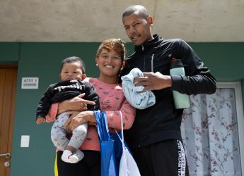 Inauguración de viviendas para el realojo de familias del asentamiento El Progreso