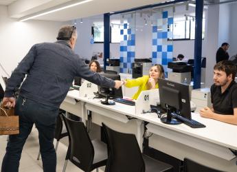 Inauguración de nuevas oficinas de la Unidad Administración de Transporte