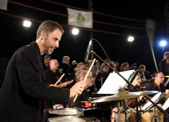 Presentación de Son del Caribe de la Banda Sinfónica de Montevideo, en el Anfiteatro Canario Luna.