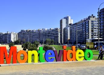 Pintada del cartel Montevideo
