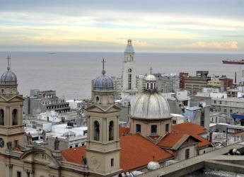 Ciudad Vieja desde edificio MTOP