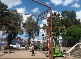 Obras del Centro Deportivo, Recreativo y Cultural en Peñarol