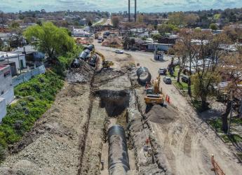 Avance de obra de Arroyo Mataperros, 13 de setiembre de 2022