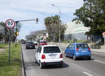 Señalización en Avenida Italia