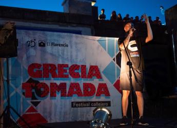 Festival callejero: Grecia tomada en el marco de los 25 años de la reapertura del Centro Cultural Florencio Sánchez 