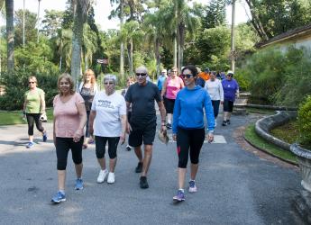 Actividad deportiva en el Jardín Botánico