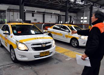 Taxis con sistema de cobro electrónico con tarjeta STM