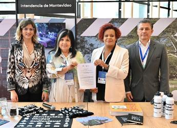 Firma de convenio Intendencia y SPCine