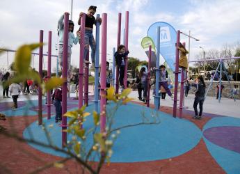 Inauguración de la Plaza de Palos