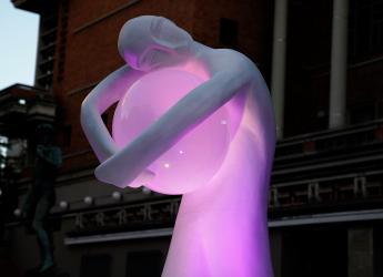 Inauguración de la instalación «Abrazo a la Vida»