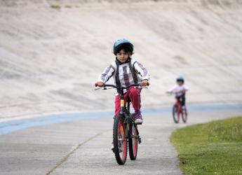Actividades deportivas en el Velódromo de Montevideo