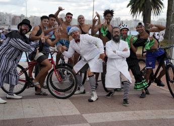 Campaña de convivencia en la rambla.