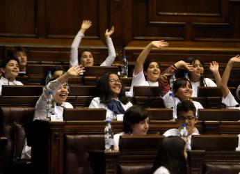 Apertura del Parlamento de Niñas, Niños y Adolescentes