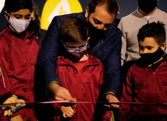 Inauguración de obras en el Club Alas Rojas