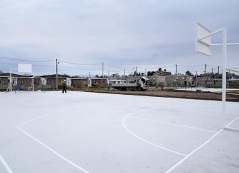 Obras en plaza Ciudad de Azul y Rufino T.Domínguez