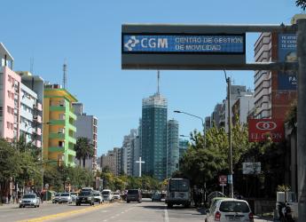 Panel del Centro de Gestión de Movilidad 