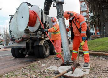 Desobstrucción de saneamiento