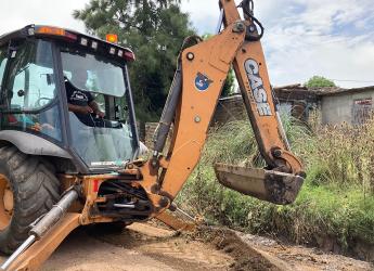 Intervenciones en zonas afectadas por las inundaciones