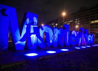 Iluminación monumentos de Montevideo