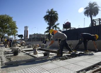 Obras en Plaza Larocca