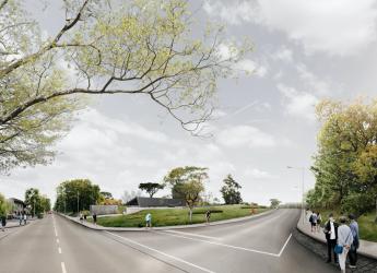 Render del Ecocentro del Municipio C