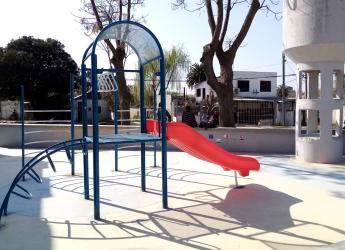 Obras en el barrio La Paloma 