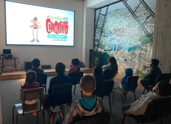 Cine foro en el PTI del Cerro para público infantil por el Día de la Niñez  
